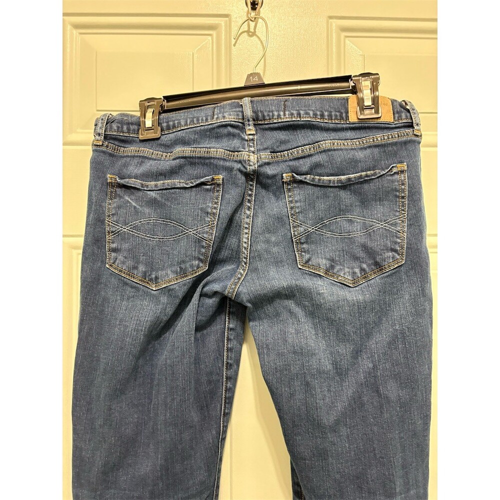 Abercrombie & Fitch Jeans Womens Size 10 Dark Wash Skinny Stretch W30 L31 - Picture 7 of 9